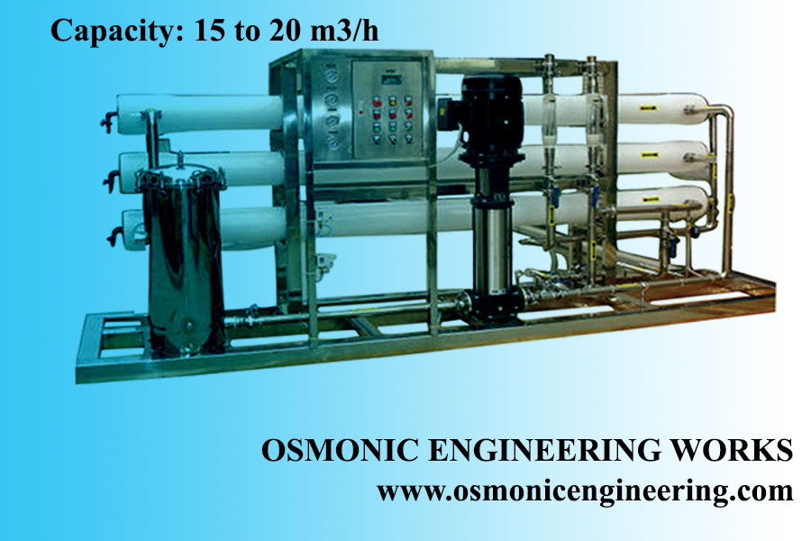Reverse osmosis system: 20000LPH