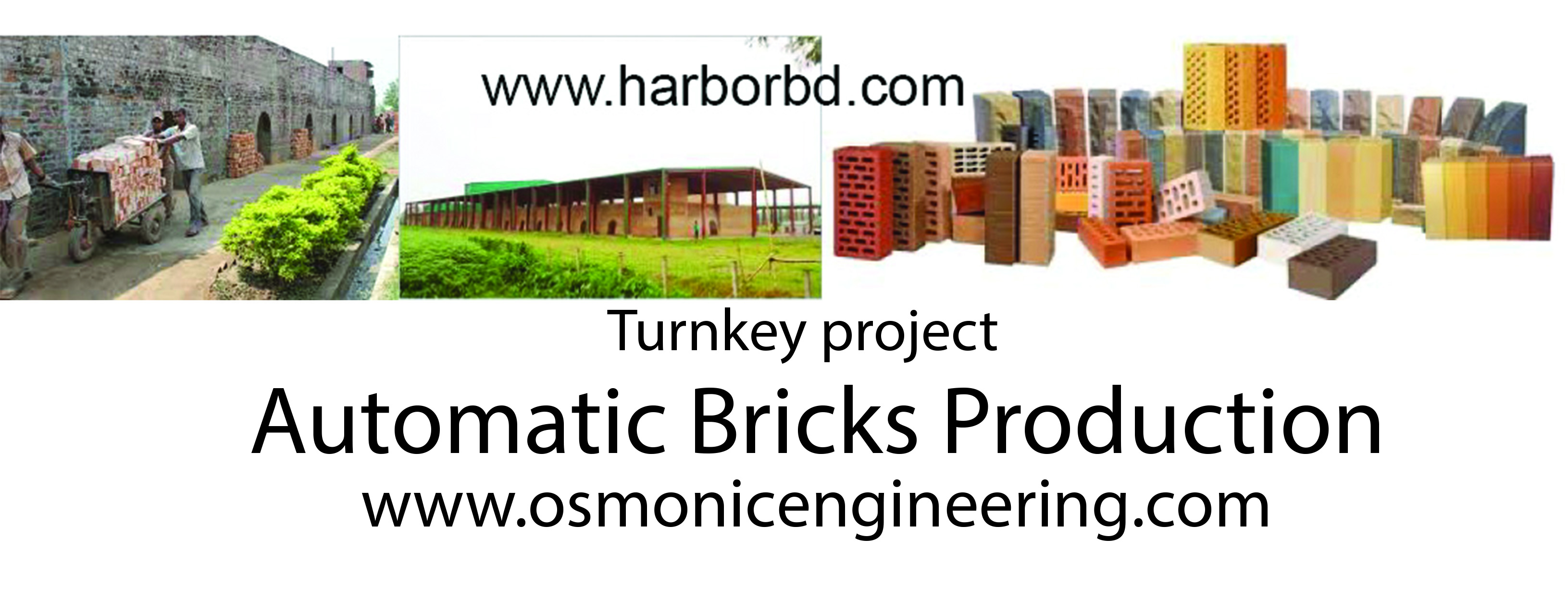 Turnkey basis automatic bricks production line