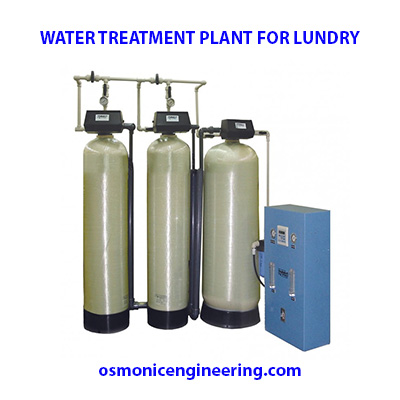 Water treatment plant for laundry